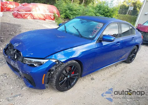 2019 BMW 330Xi z USA, uszkodzony, nr VIN WBA5R7C55KAJ80694